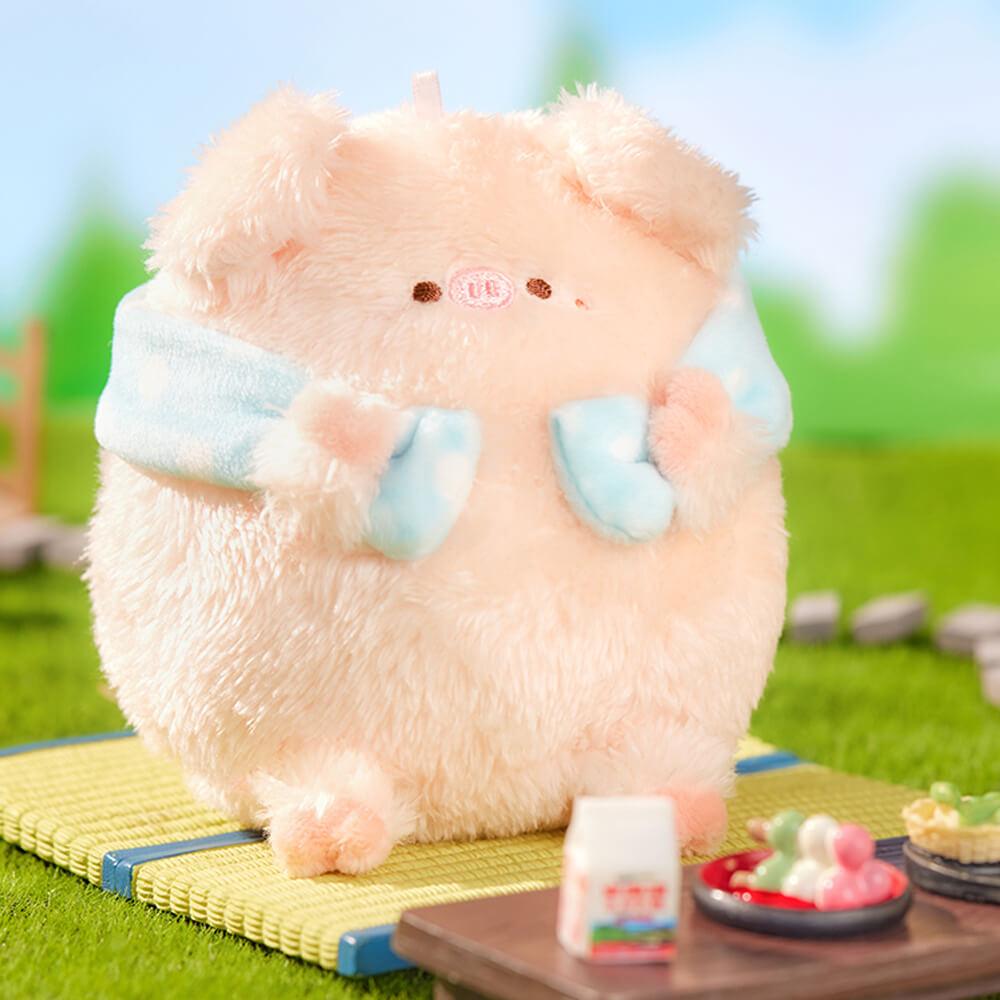 Adorable Bath Piggy Plush Bag Charm, Stuffed Animal Keychain - AOSKID