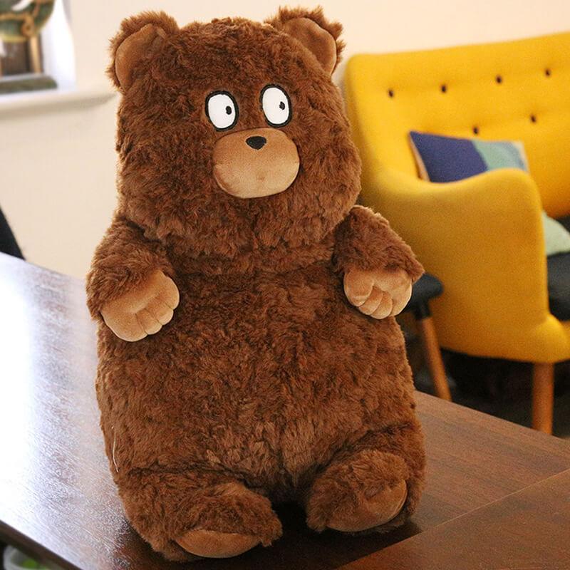 Adorable Bear Stuffed Animal Plush Hugging Pillow - AOSKID