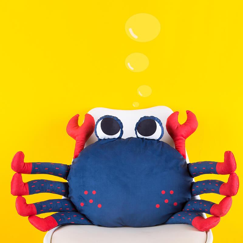 Soft Crab Stuffed Animal Plush Hugging Pillow - AOSKID