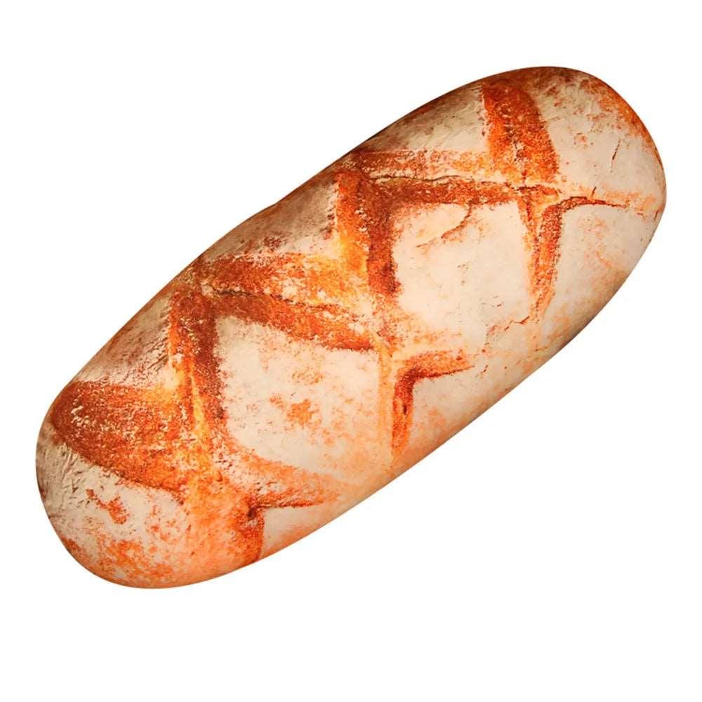 40 in 3D Simulation Bread Shape Pillow Funny Food Plush Stuffed Toy - AOSKID
