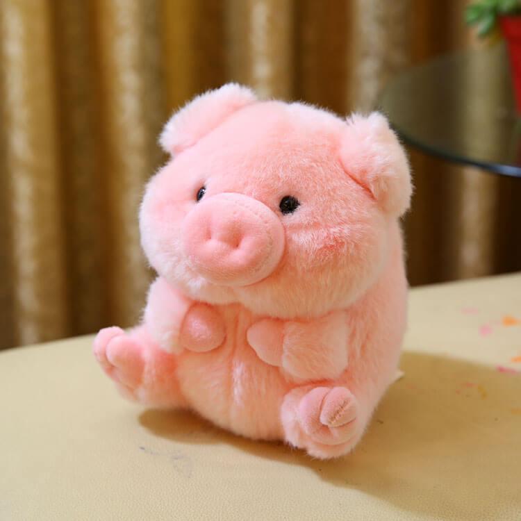 Baby Pig Plush Doll Stuffed Cotton Animal Toys For Kids - AOSKID