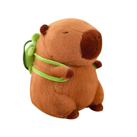 Capybara Plush Toy Cute Stuffed Animal Backpack Gift for Friends - AOSKID